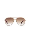 Pilot Sunglasses - Brown Gradient - Sunglass | Orange Cube