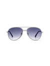 Pilot Sunglasses - Grey Gradient (Gun Colour Frame) - Sunglass | Orange Cube
