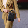 Quilted Impressions Mini Tote Bag - Black