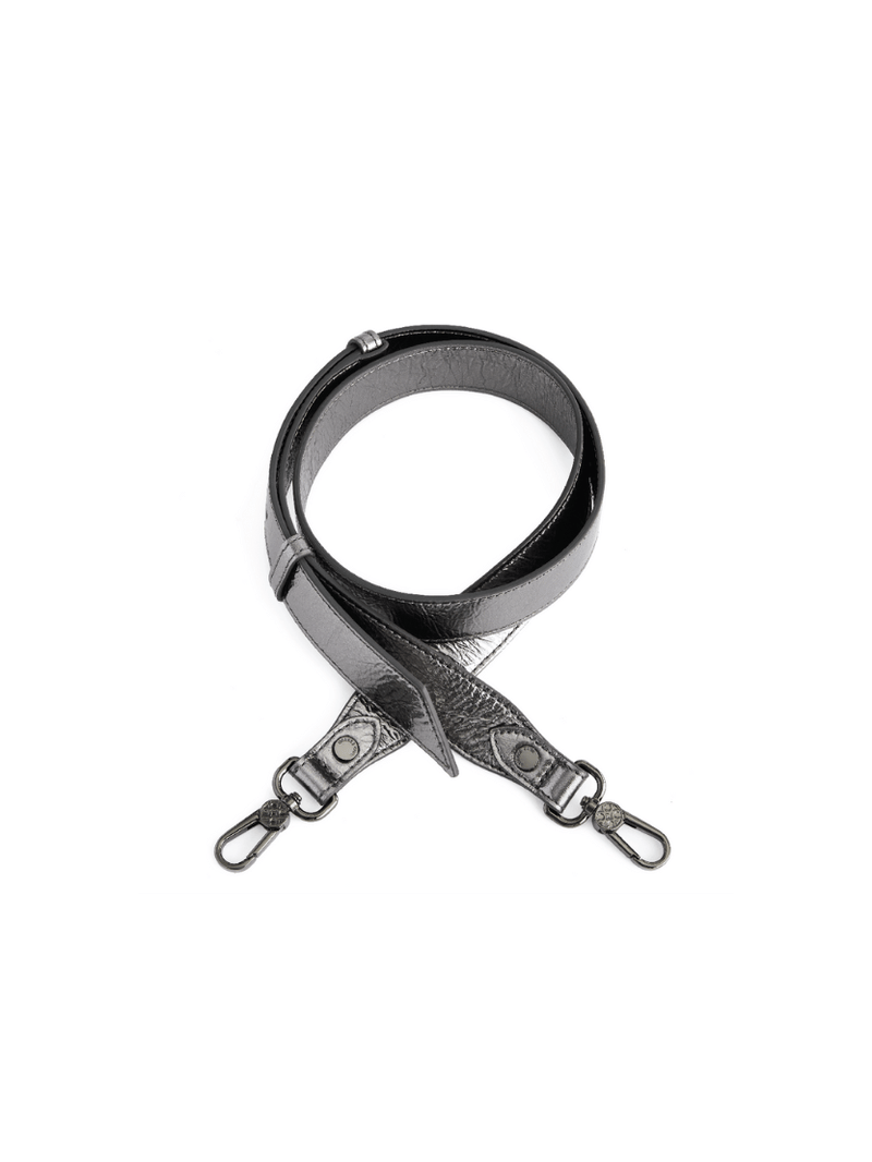 Retro Messenger Bag - Black Silver - Bag | Orange Cube