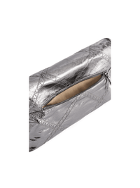 Retro Messenger Bag - Black Silver - Bag | Orange Cube