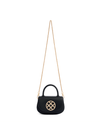 Signature Top Handle Saddle Bag - Black - Bag | Orange Cube