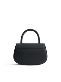 Signature Top Handle Saddle Bag - Black - Bag | Orange Cube