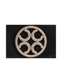 Signature Top Handle Saddle Bag - Black - Bag | Orange Cube