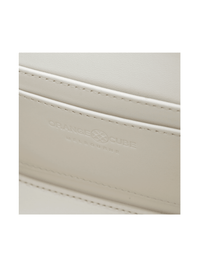 Signature Top Handle Saddle Bag - White - Bag | Orange Cube
