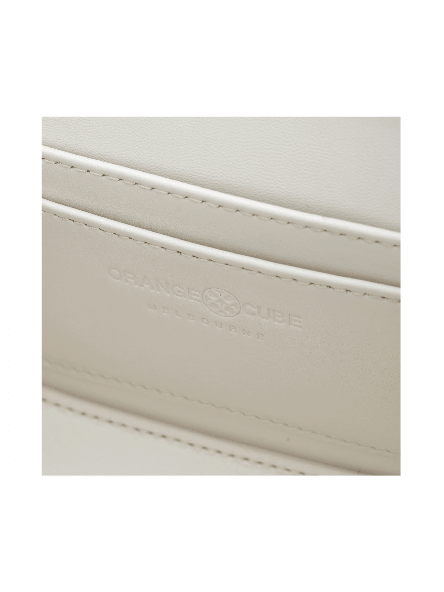 Signature Top Handle Saddle Bag - White - Bag | Orange Cube