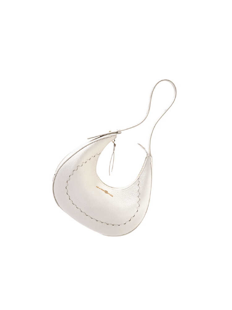 Smile Shoulder Bag - White - Bag | Orange Cube