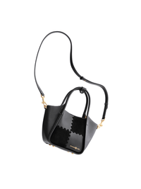 Square Stitch Basket Bag - Black - Bag | Orange Cube