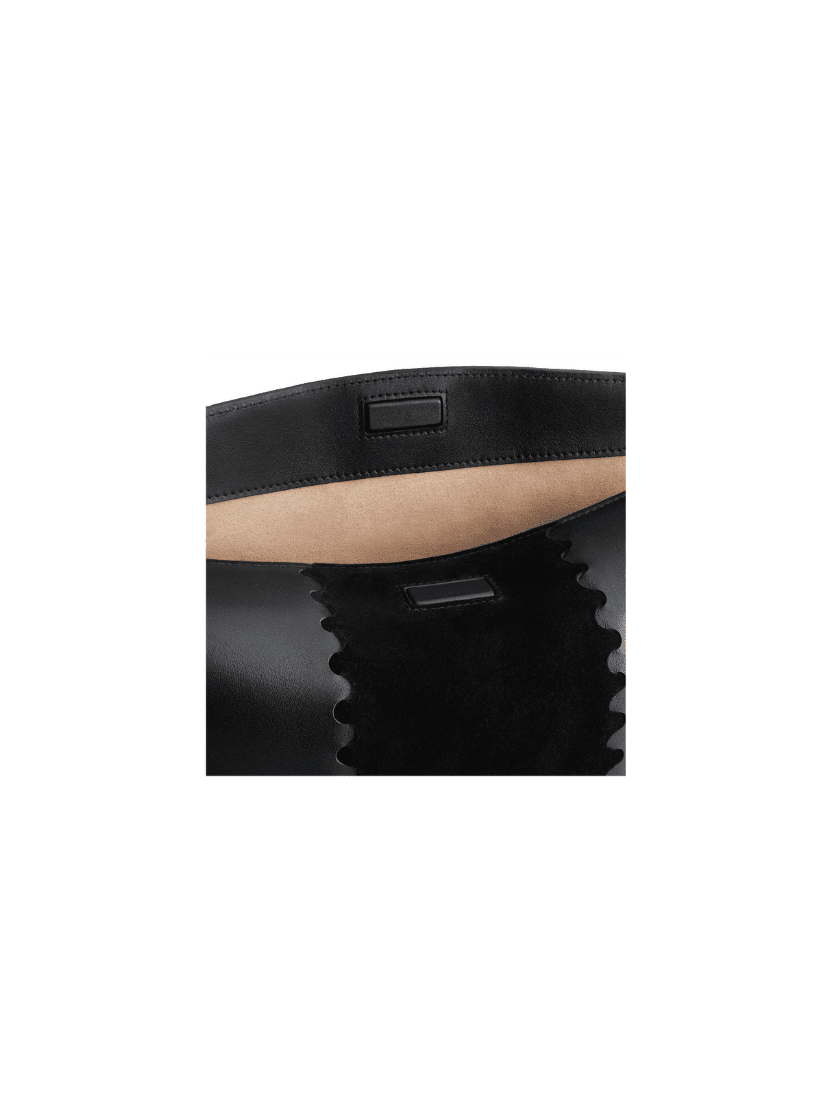 Square Stitch Box Bag - Black - Bag | Orange Cube