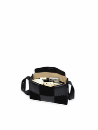 Square Stitch Box Bag - Black - Bag | Orange Cube