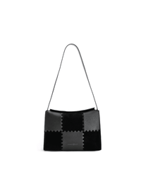 Square Stitch Box Bag - Black - Bag | Orange Cube