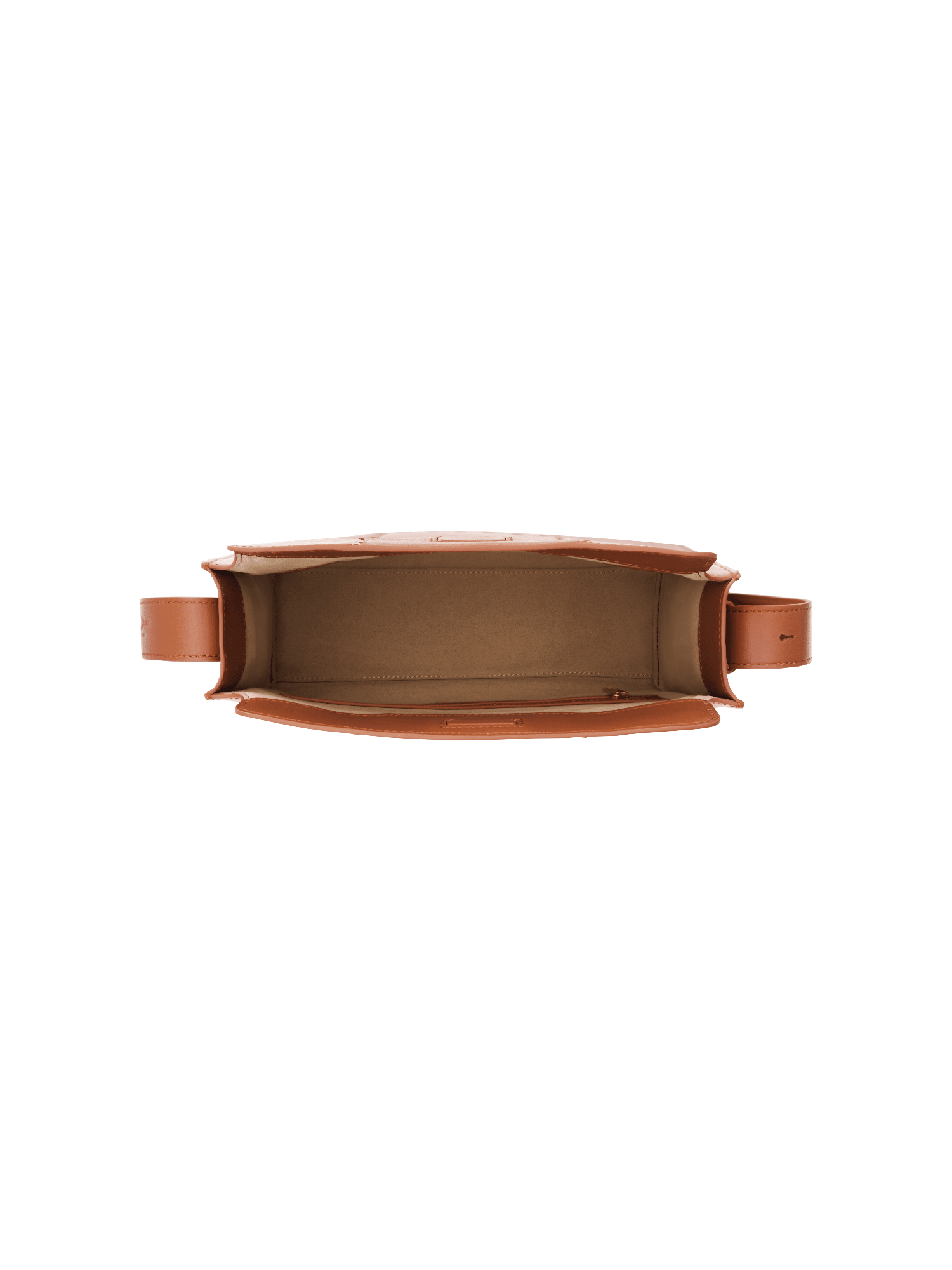 Square Stitch Box Bag - Brown - Bag | Orange Cube