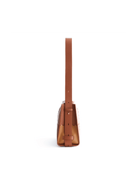 Square Stitch Box Bag - Brown - Bag | Orange Cube