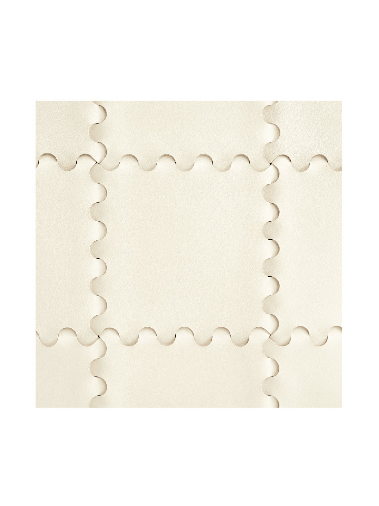 Square Stitch Crossbody Tote Bag - Pearl - Bag | Orange Cube