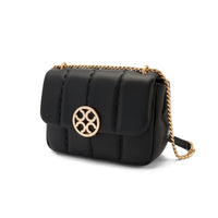 Square Stitch Flap Bag - Black - Bag | Orange Cube