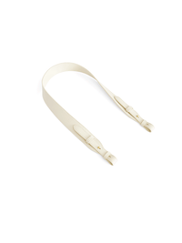 Square Stitch Tote Bag (Large) - White/ Light Brown - Bag | Orange Cube