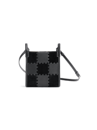 Square Stitch Tote Bag (Small) - Black - Bag | Orange Cube