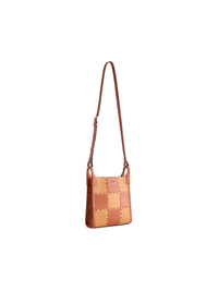 Square Stitch Tote Bag (Small) - Brown - Bag | Orange Cube