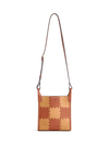 Square Stitch Tote Bag (Small) - Brown - Bag | Orange Cube