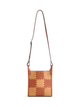 Square Stitch Tote Bag (Small) - Brown and Latte