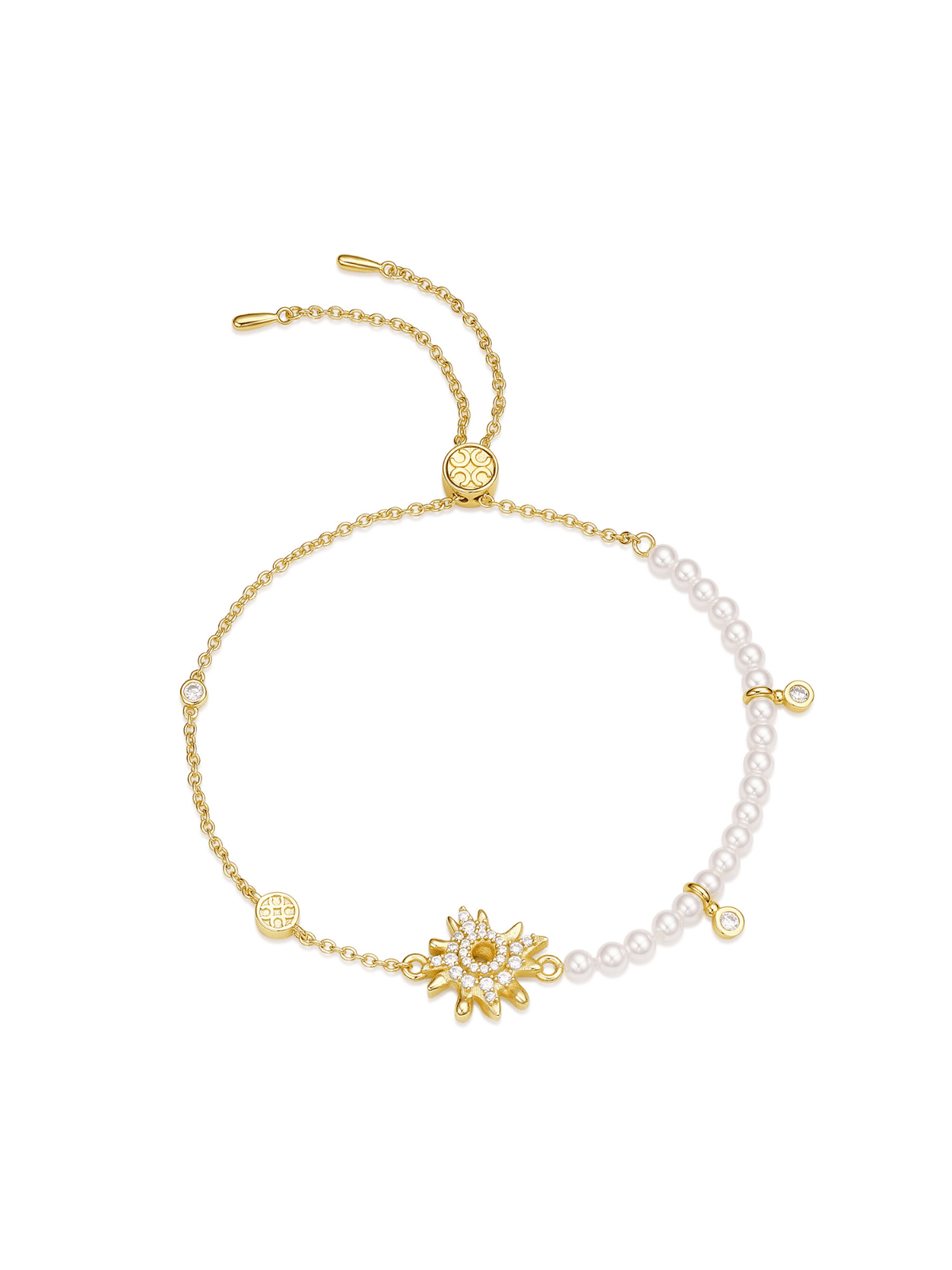 Sunflare Bloom Bracelet - Bracelet | Orange Cube