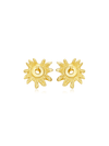 Sunflare Bloom Earrings - Earrings | Orange Cube