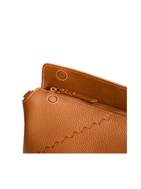 Vina Shoulder Bag - Brown - Brown Leather Shoulder Bag | Orange Cube
