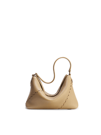 Vina Shoulder Bag - Cocoa Grey - Beige Leather Shoulder Bag | Orange Cube