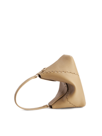 Vina Shoulder Bag - Cocoa Grey - Beige Leather Shoulder Bag | Orange Cube