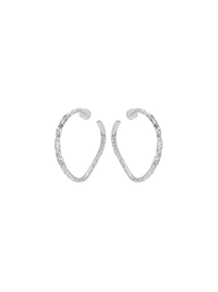 Vines Earrings (White) (Pair) - Earrings | Orange Cube