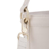 Quilted Impressions Bucket Bag - Lucent White/ Arctic Ice - Orange Cube