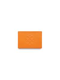 Classic Card Holder - Orange Cube