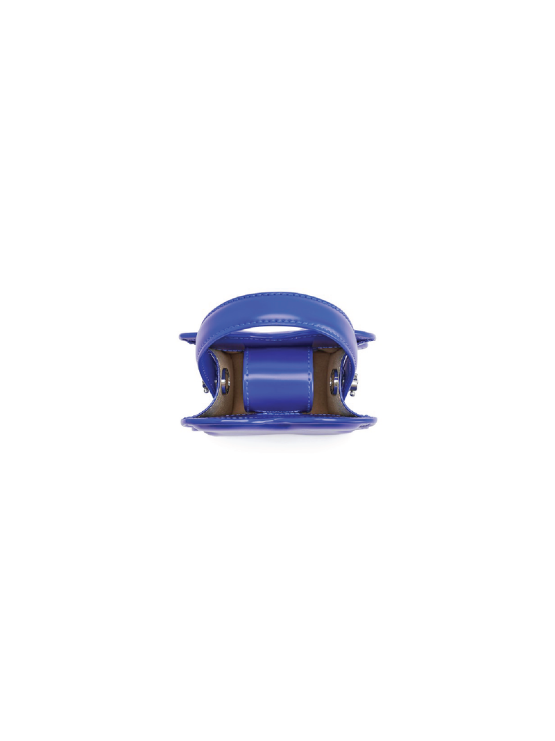 Lucky Clover Handbag - Sapphire (Small) - Orange Cube