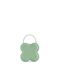 Lucky Clover Handbag - Celadon (Small) - Orange Cube