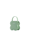 Lucky Clover Handbag - Celadon (Small) - Orange Cube
