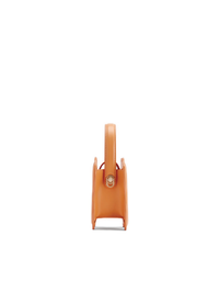 Lucky Clover Handbag - Orange (Small) - Orange Cube