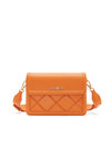 Mosaic Compact Messenger Bag - Orange - Orange Cube