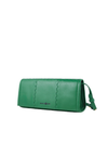 Mosaic Shoulder Bag - Emerald Green - Orange Cube