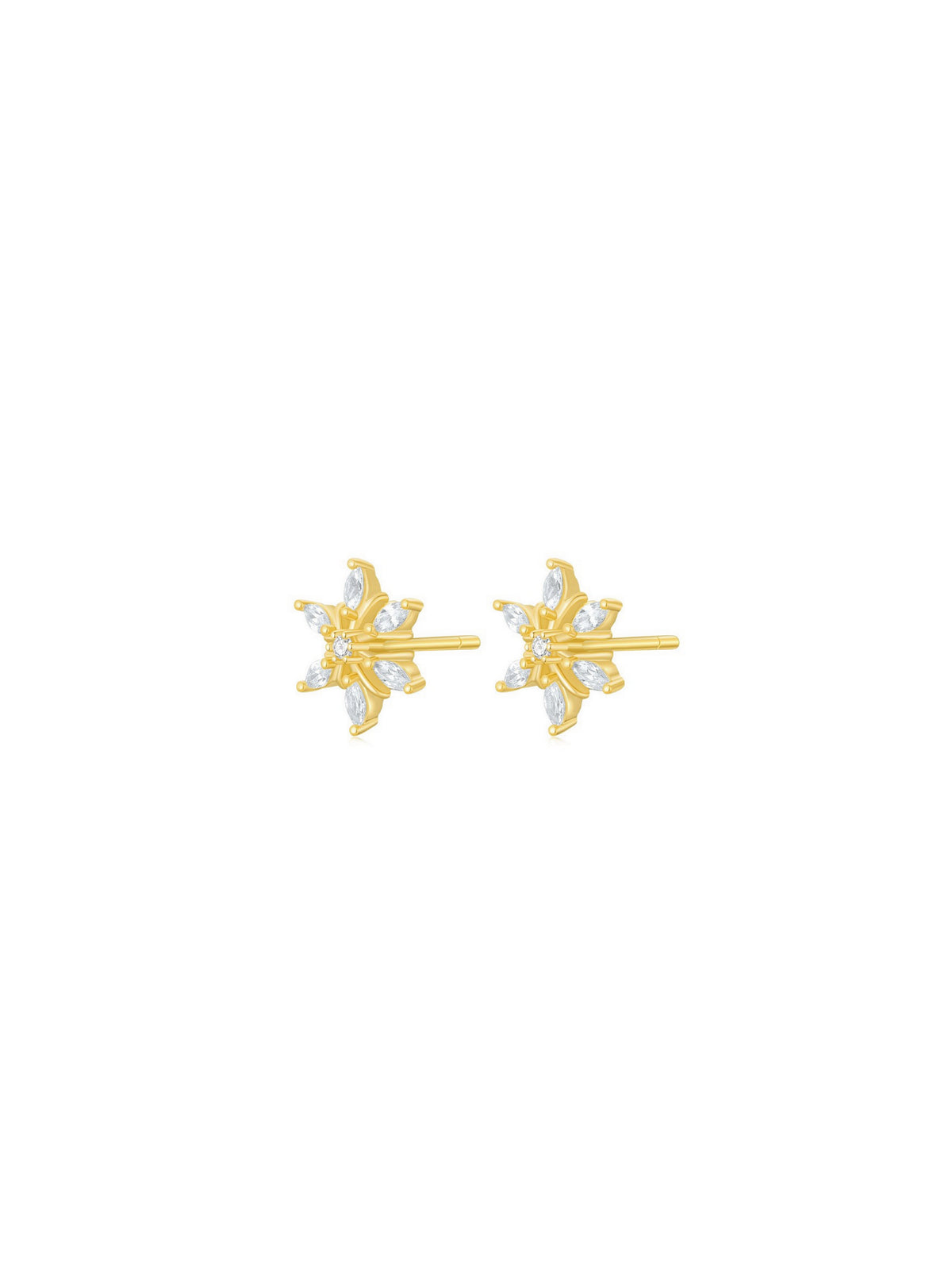Snowflake Earrings (Pair)
