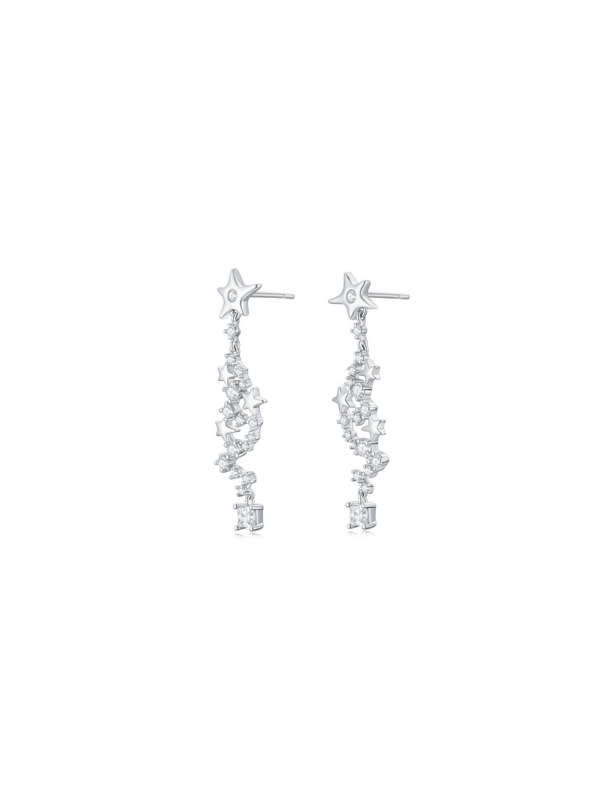 Wishing Tree Earrings (Pair) (White)