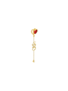 Amore Earring - Red (Single) - Earrings | Orange Cube