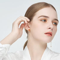 Amore Earrings (Pair) - Set | Orange Cube