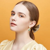 Antila Earring - Blue & Green (Single) - Earrings | Orange Cube