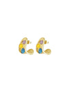 Antila Earrings - Wave (Pair) - Set | Orange Cube