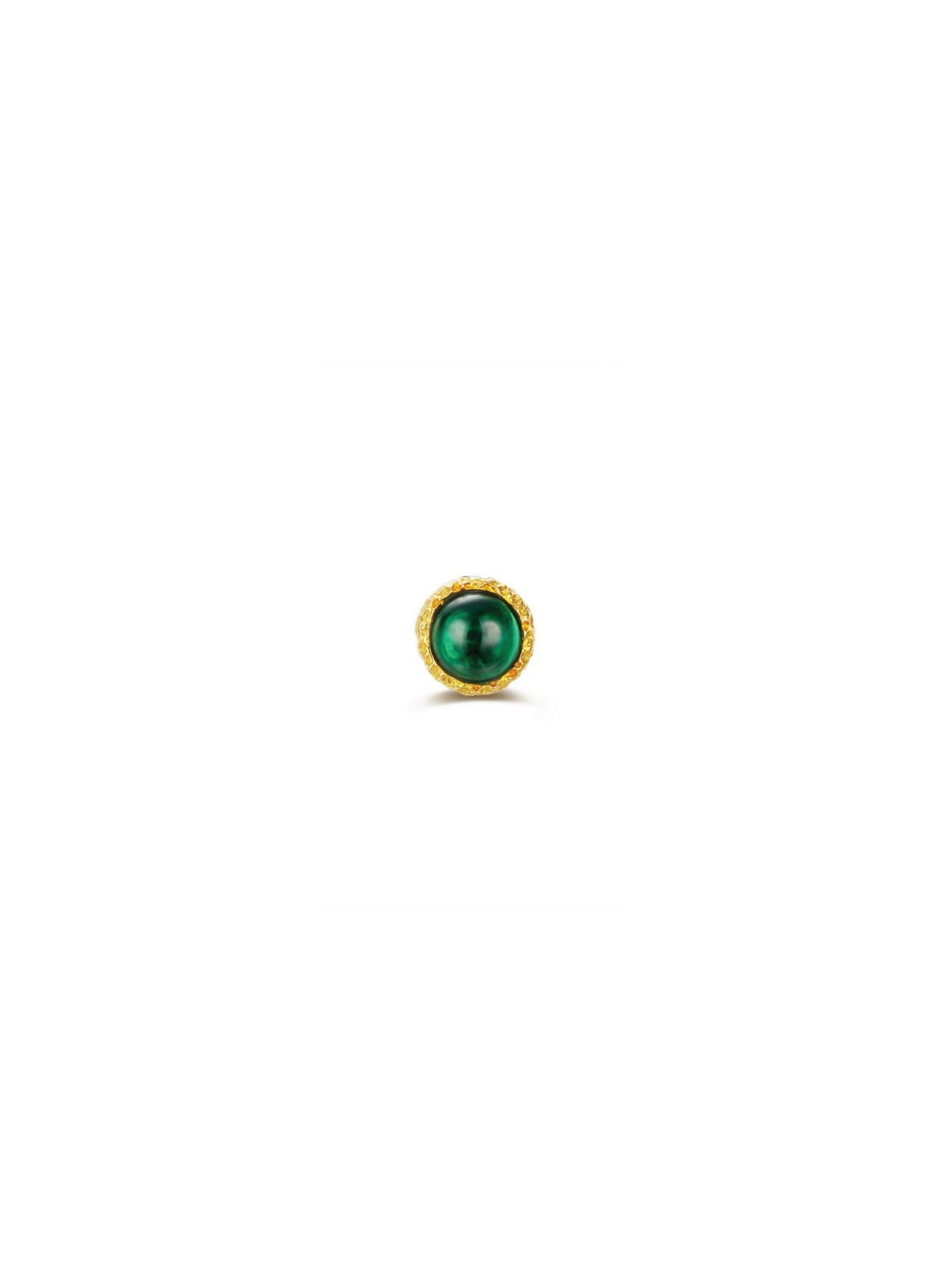 Ariel Stud - Green (Single) - Earrings | Orange Cube