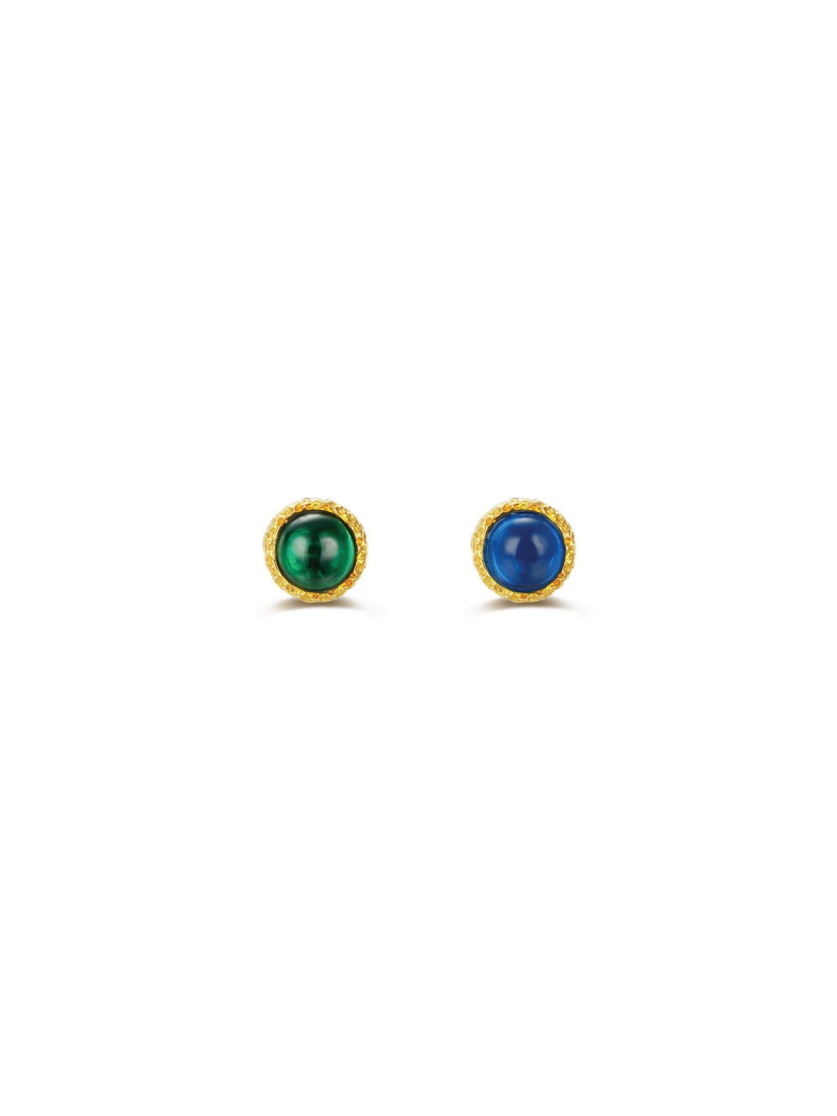 Ariel Studs (Pair) - Set | Orange Cube