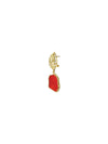 Baroque Earring - Red (Single) - Earrings | Orange Cube