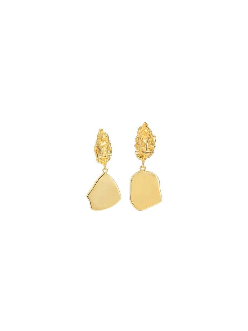 Baroque Earrings (Pair) - Set | Orange Cube