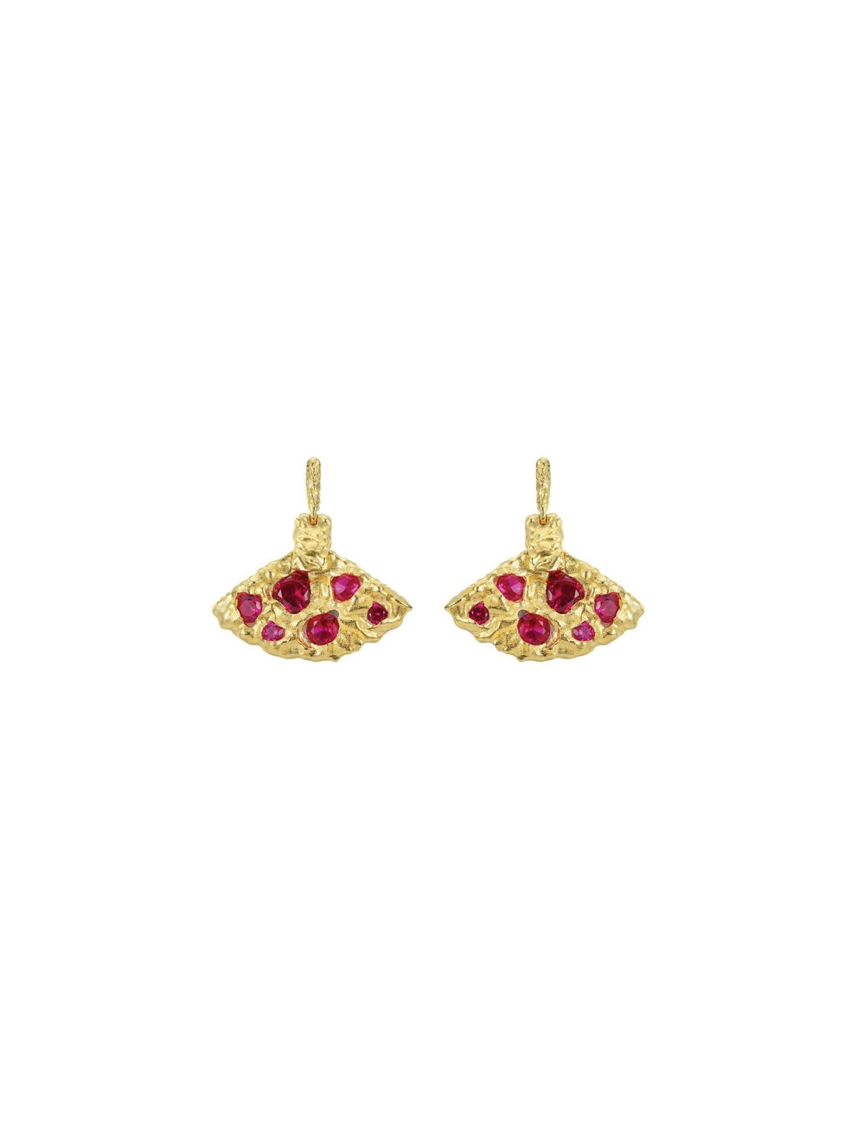 Berry Fantasy Earrings (Pair) - Set | Orange Cube