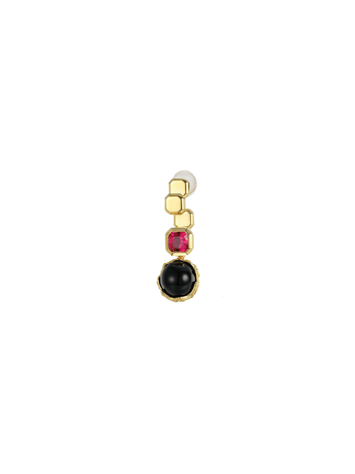 Black Berry Earring (Single) - Earrings | Orange Cube